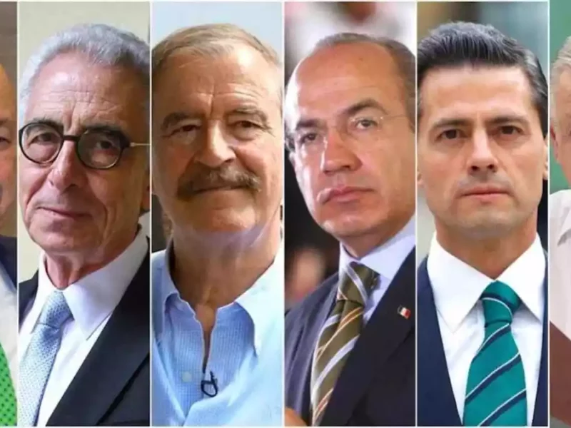 Presidentes de México de los últimos 40 años