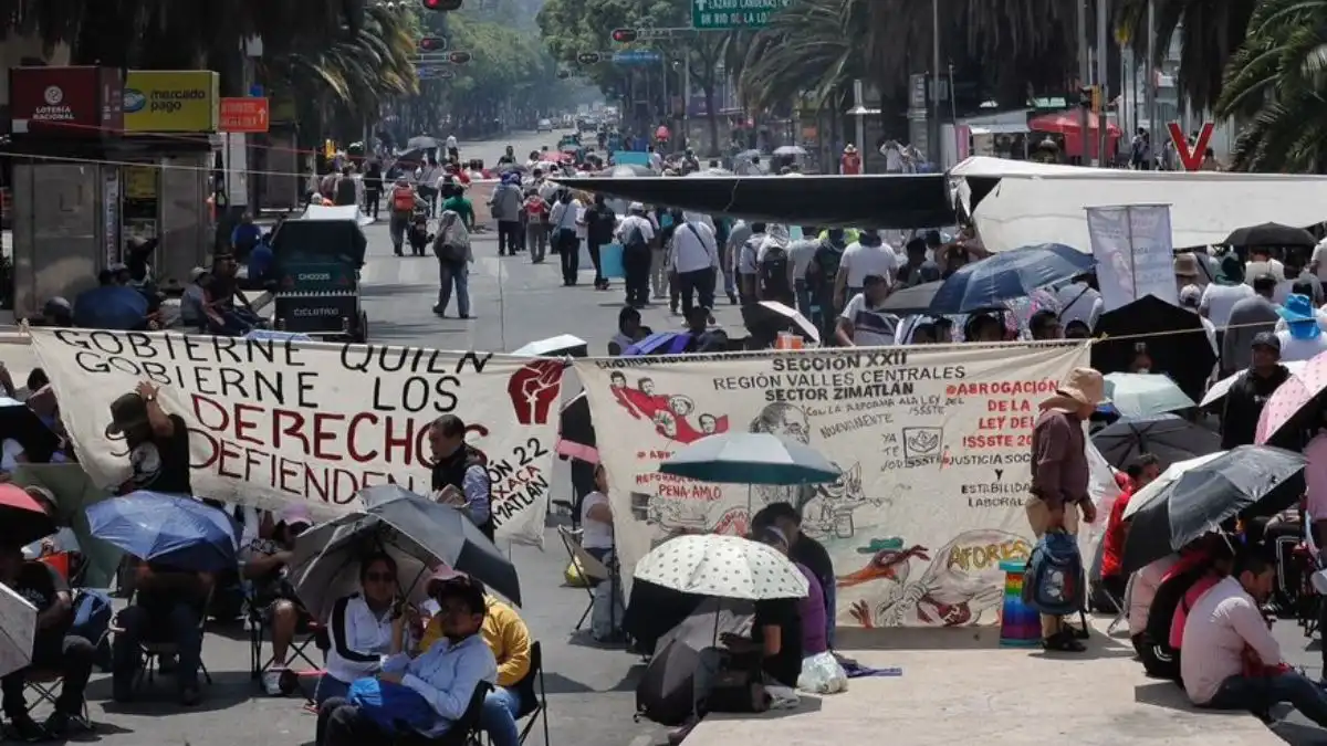 CNTE bloquea seis vías importantes de la CDMX este 29 de mayo