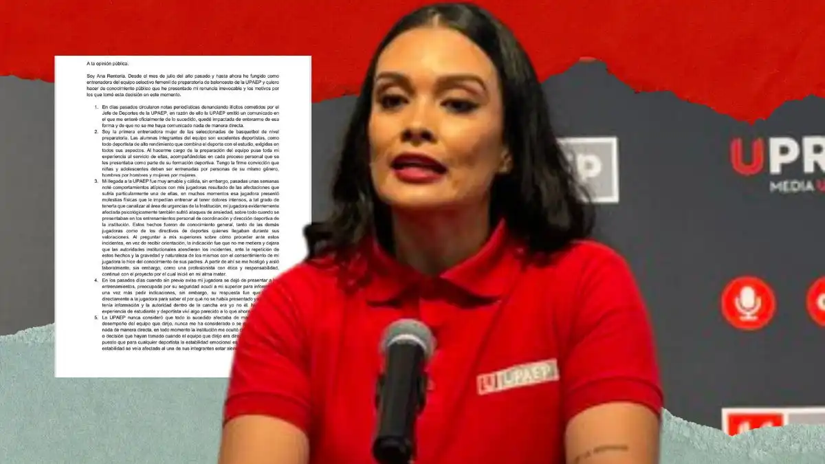 Entrenadora de UPAEP renunció tras ser víctima de hostigamiento en la Institución