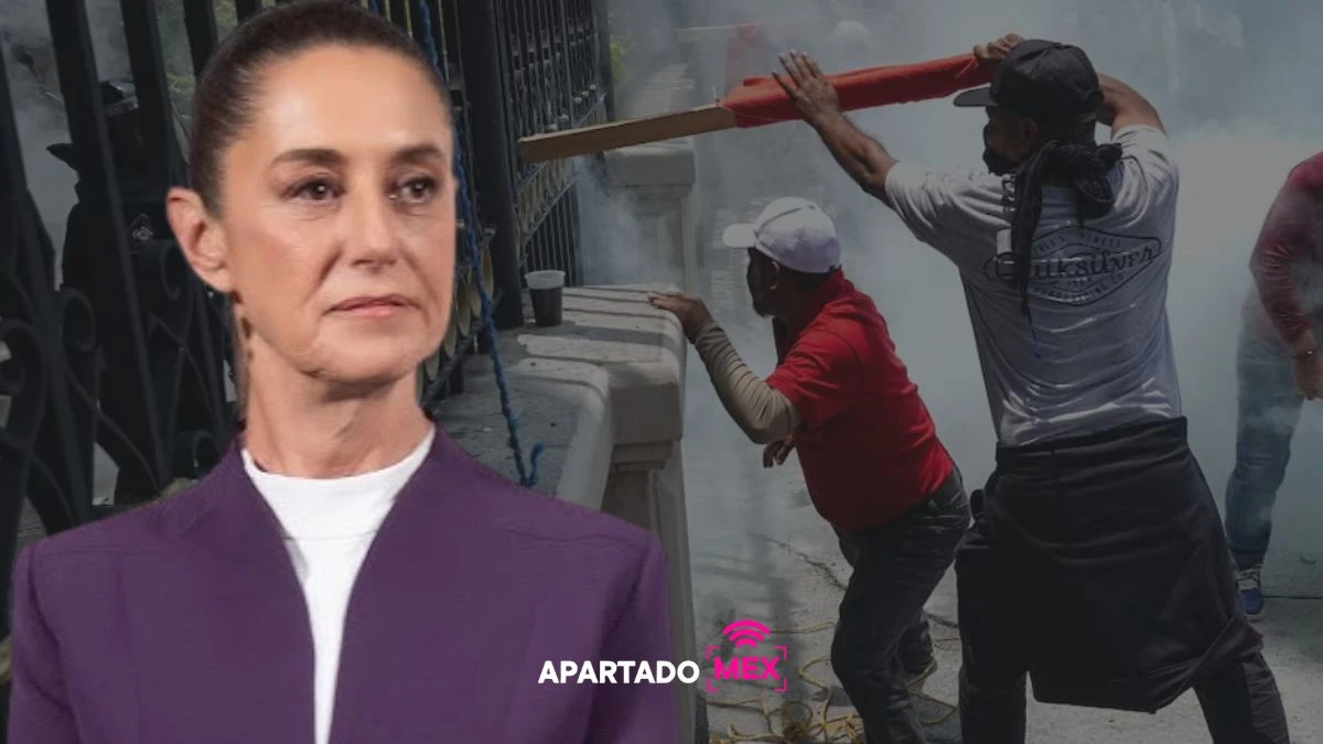 Portazo a la SEGOB fue una provocación de la CNTE, asegura Sheinbaum